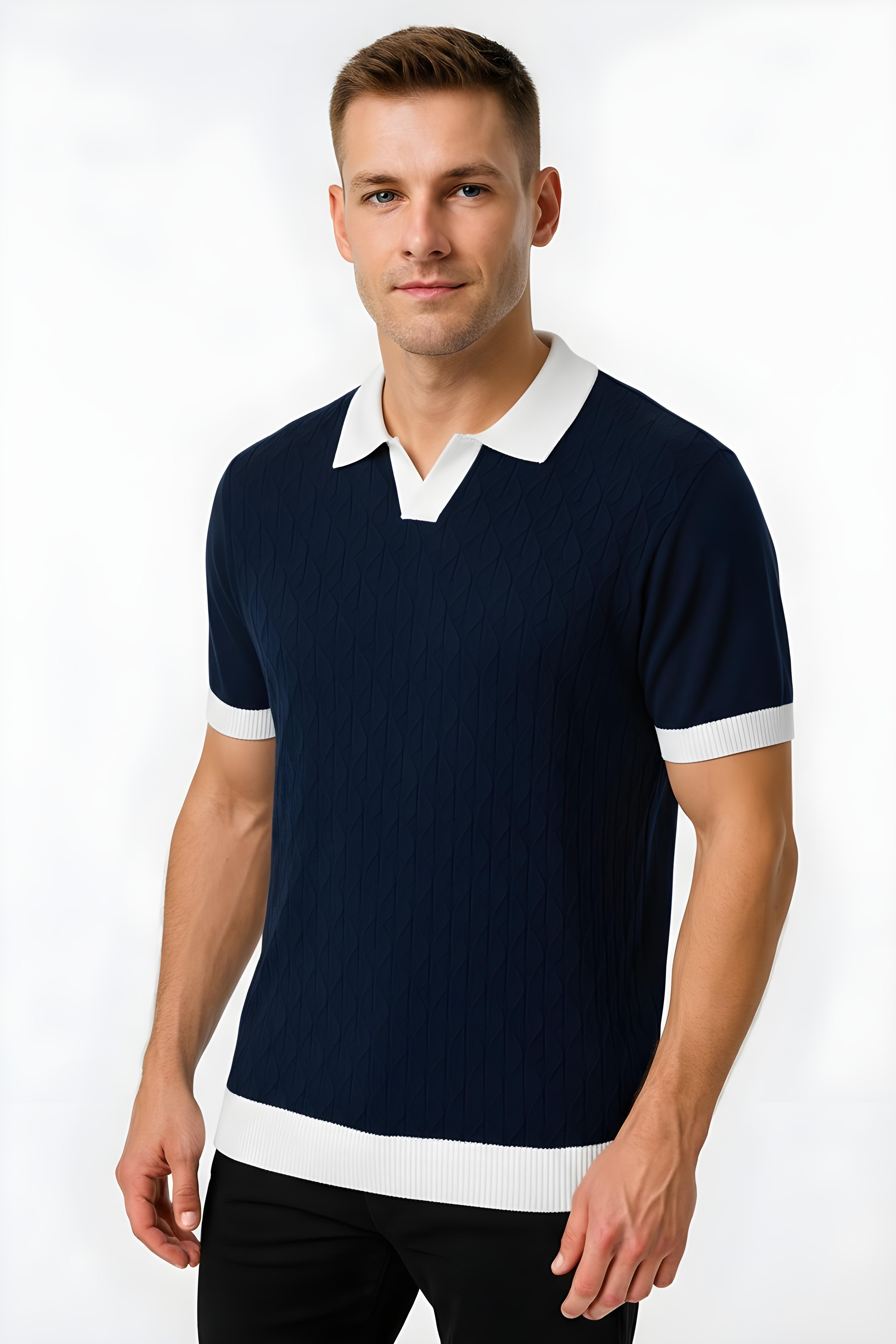 Contrast Polo