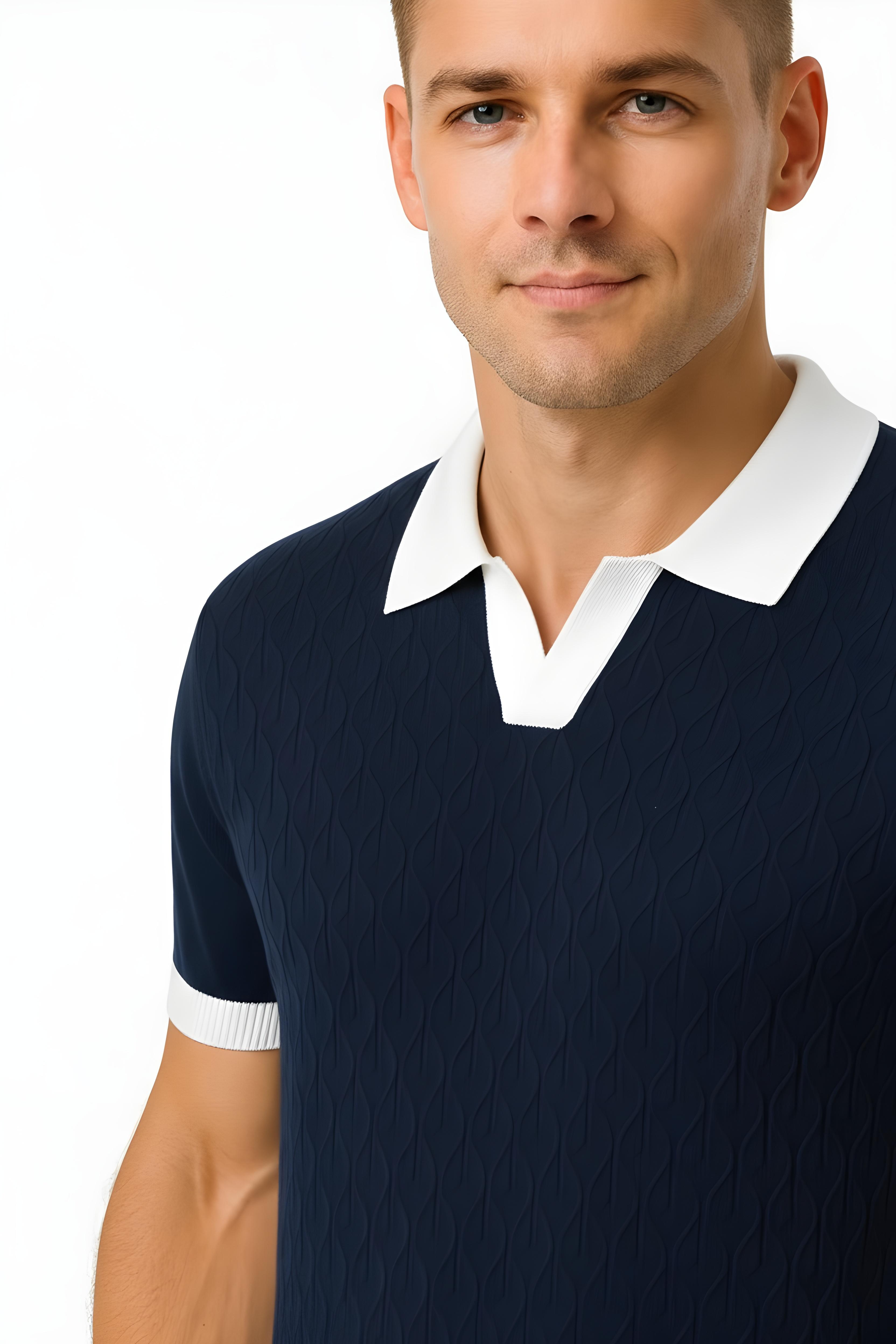 Contrast Polo