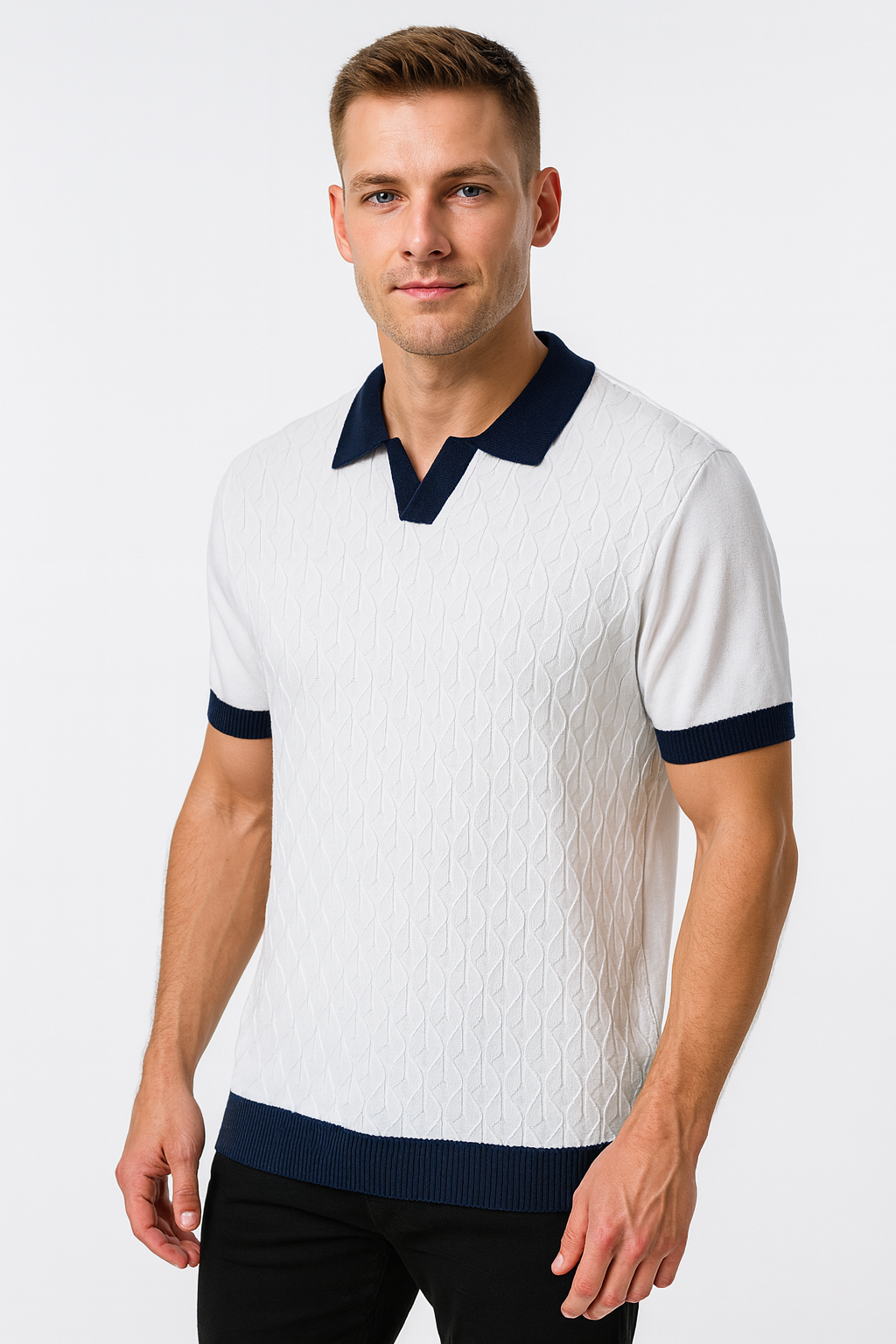 Contrast Polo