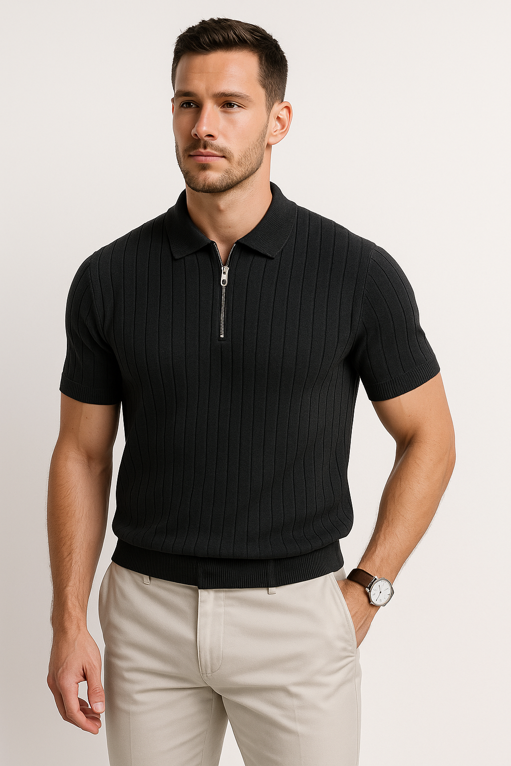Zipper Polo