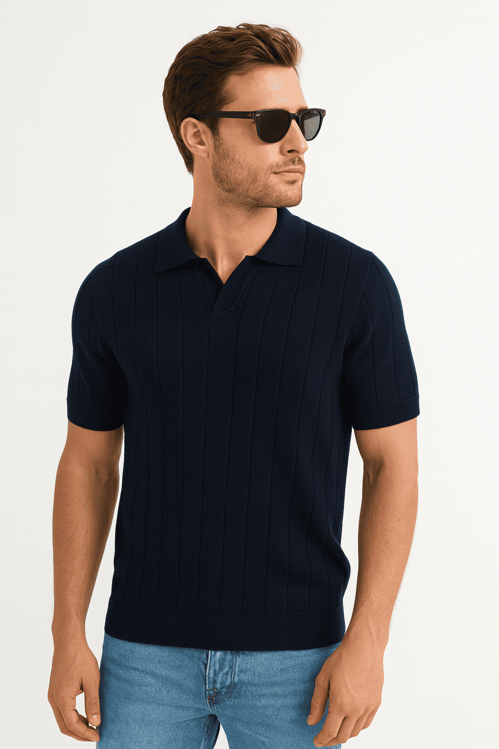 Broad Stripes Polo