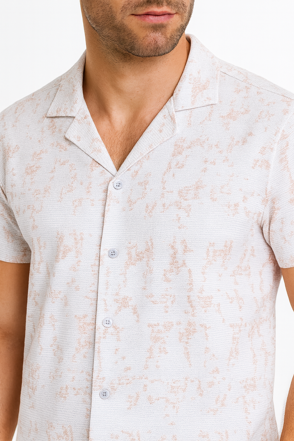 Textured Cuban Collar