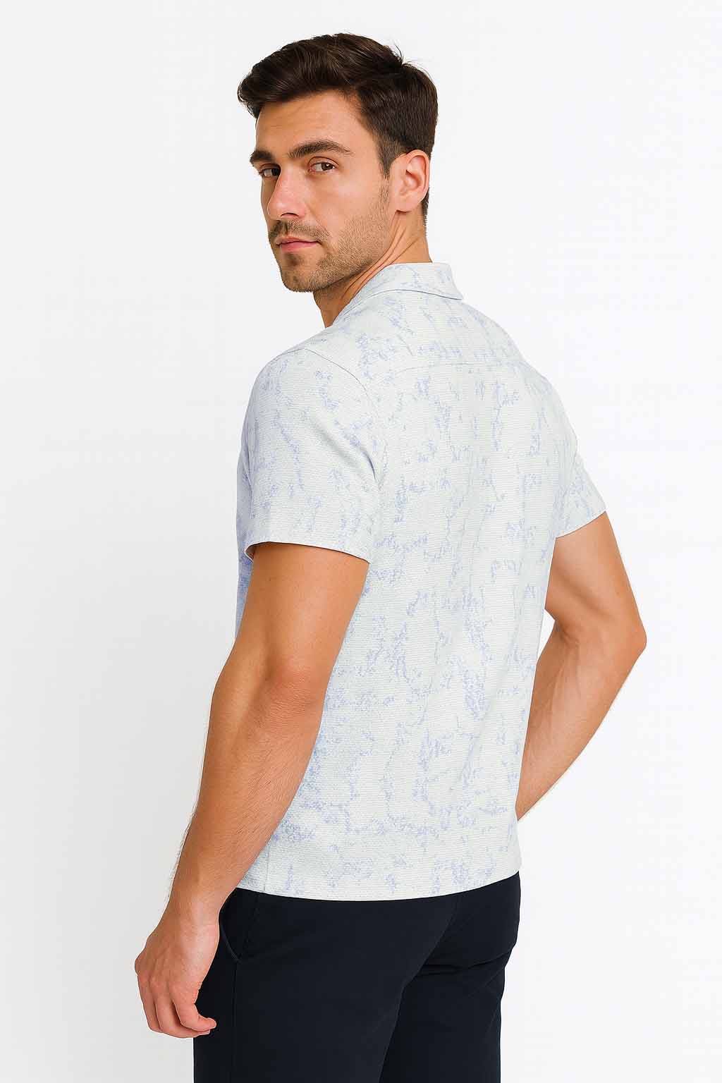 Textured Cuban Collar